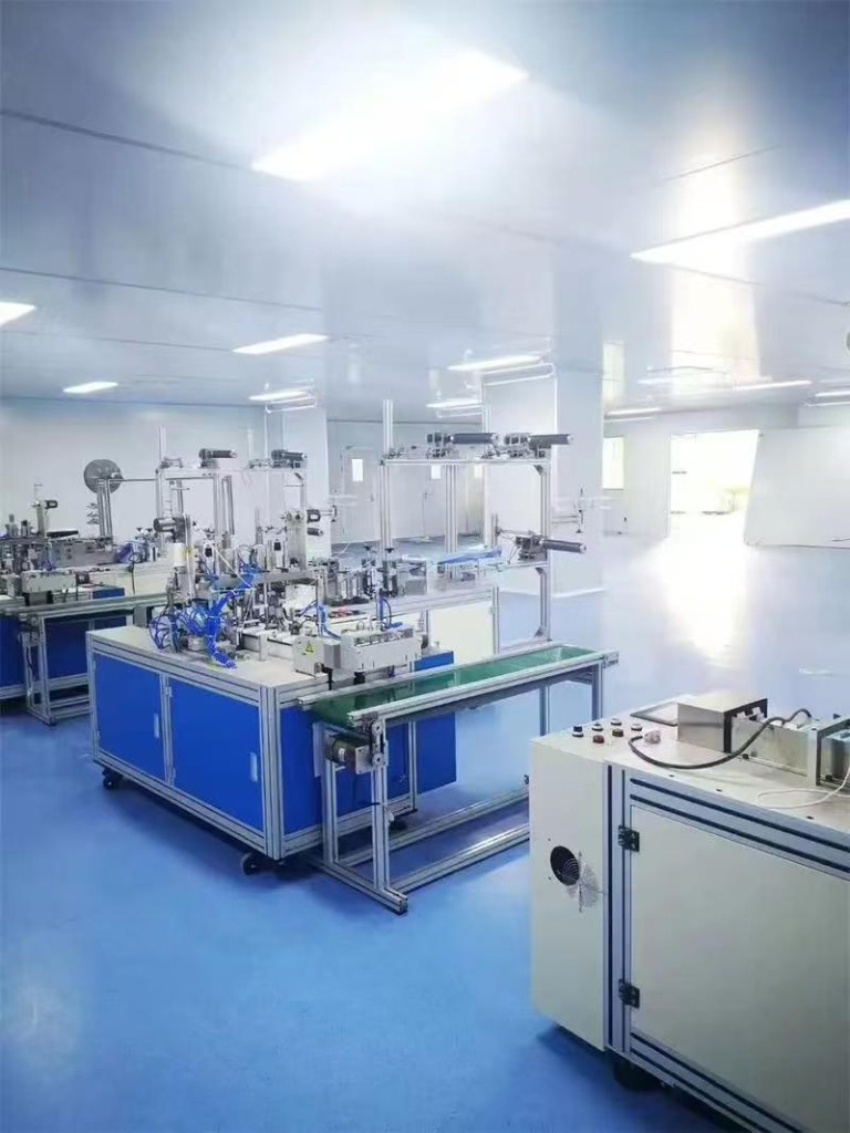 Automated production line inside Yunhon facility